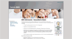 Desktop Screenshot of bkkdaimler-aw.gsm-gesund.eu