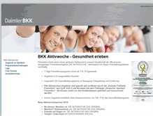 Tablet Screenshot of bkkdaimler-aw.gsm-gesund.eu