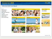 Tablet Screenshot of bkk-bertelsmann.gsm-gesund.eu