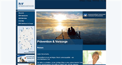 Desktop Screenshot of bkkruv.gsm-gesund.de